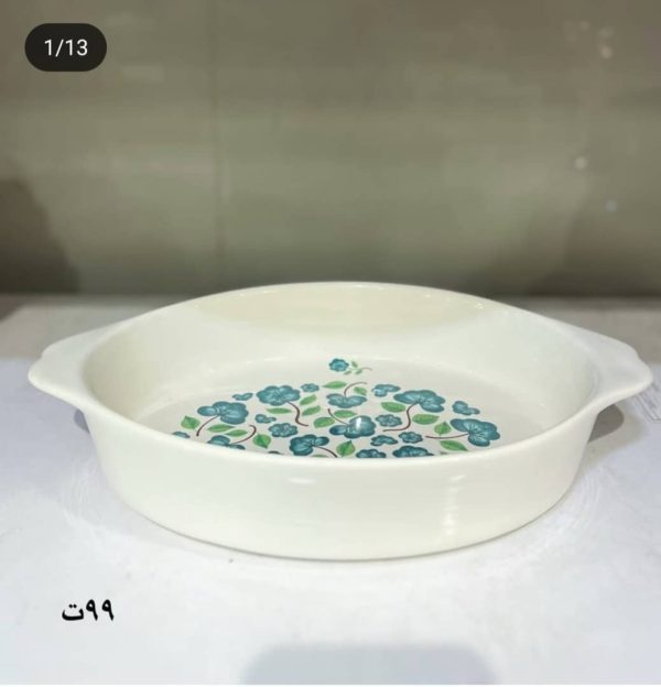 مرغ خوری گلدار سه رنگ