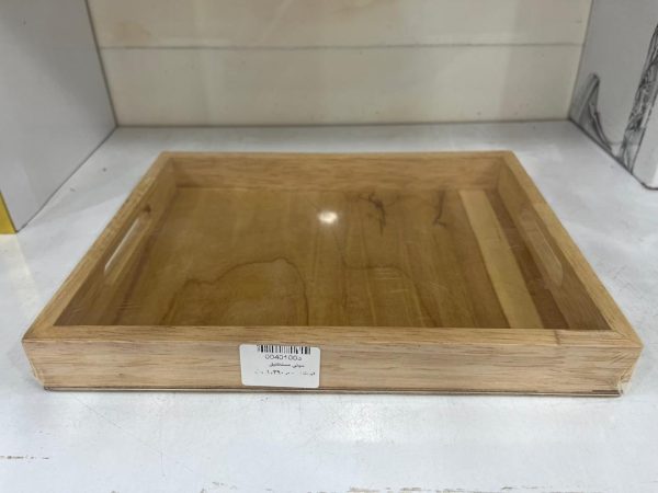 سینی مستطیل چوبی